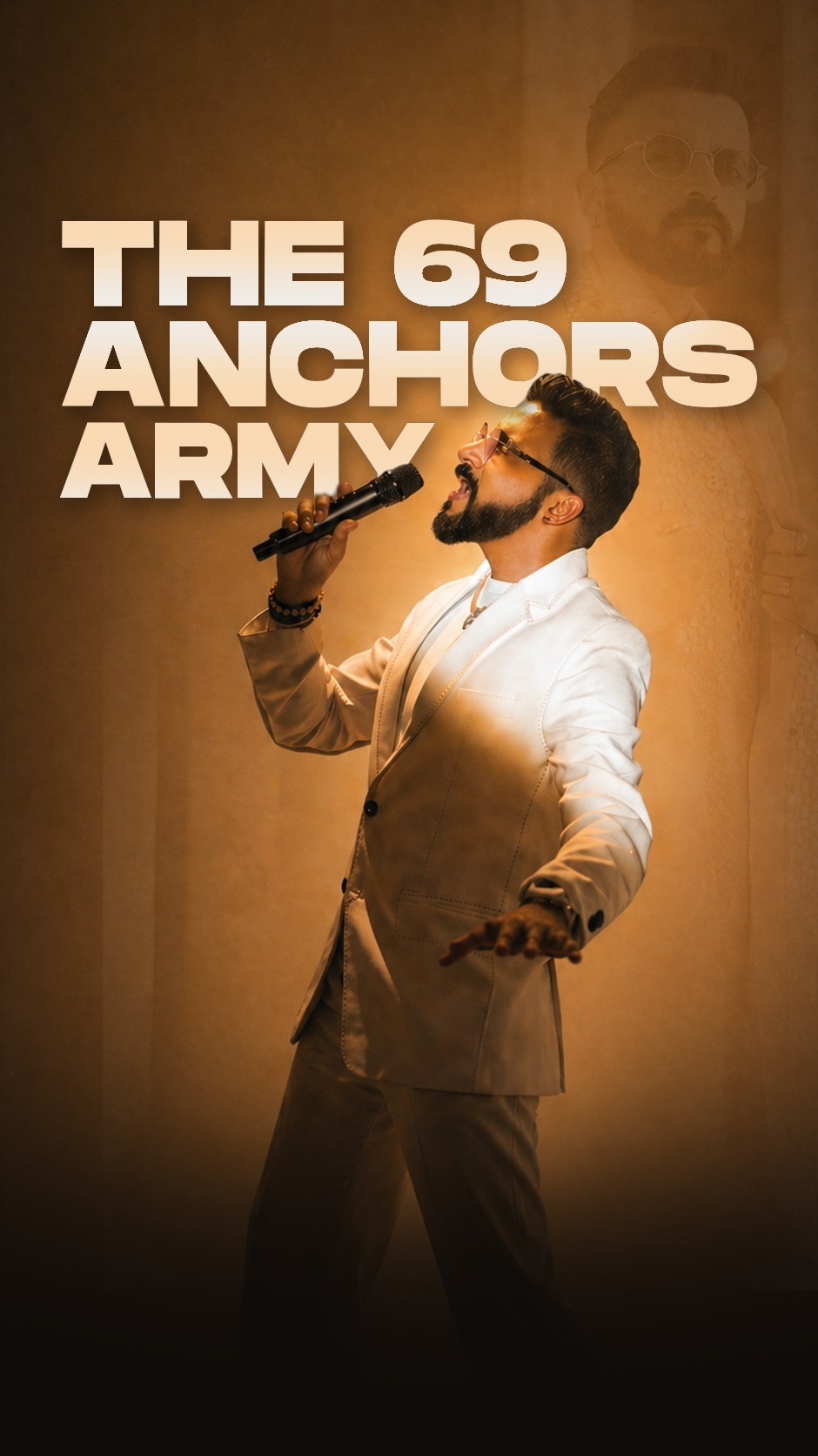 Anchor BB performing on stage